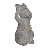 CERAMIC BUNNY HEAR NO EVIL