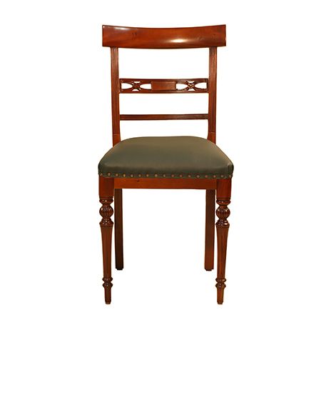 BOURGES CHAIR - IMPORTED LEATHER