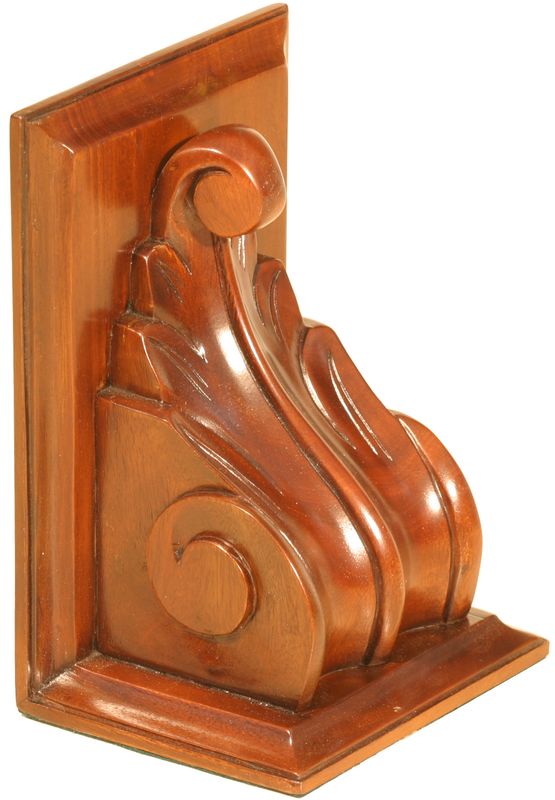 BOOKEND LEAF DESIGN