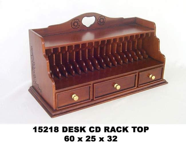 DESK CD RACK TOP