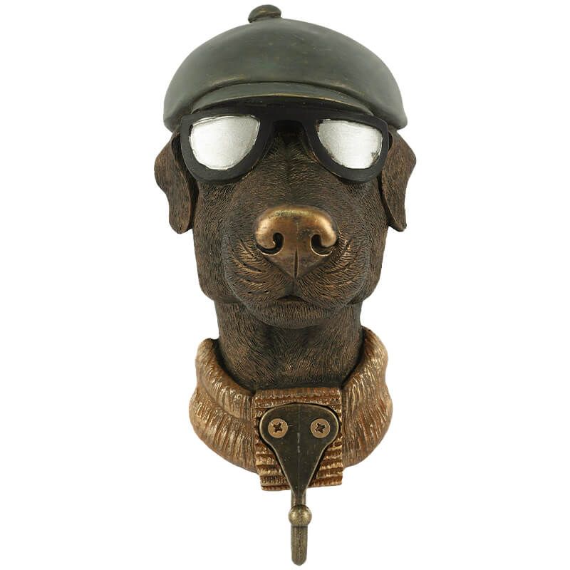 DOG WITH GLASSES HOOK