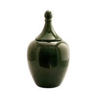 FOREST DEEP GREEN GINGER JAR