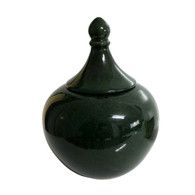 FOREST GREEN GINGER JAR