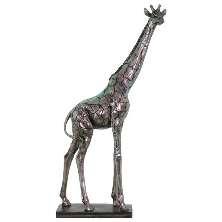 GIRAFFE ON PLINTH 72cm