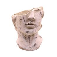GREY HALF FACE PLANTER  LARGE