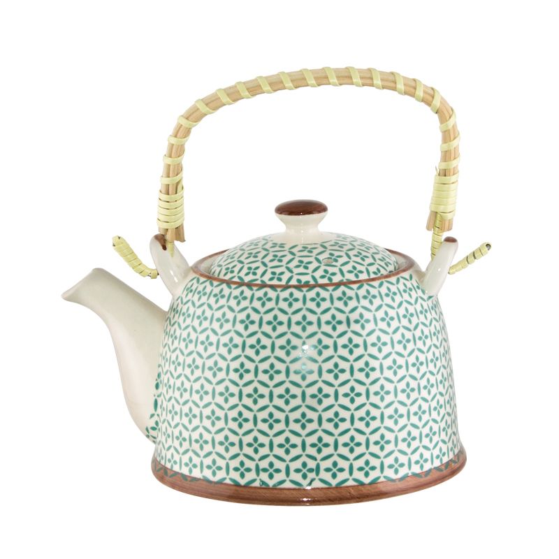 GREEN MOROCCAN FUSION TEA POT