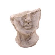 GREY HALF FACE PLANTER  SMALL