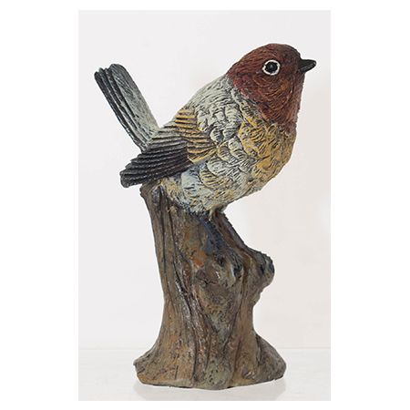 ROBIN ON STUMP