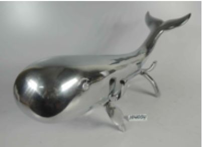 WHALE ON STAND