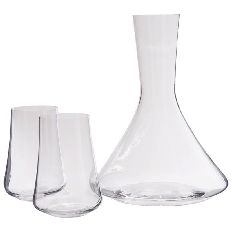 XTRA WATER SET CARAFFE + 2 TUMBLERS