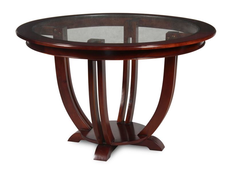 HYBRID TABLE 1.2m GLASS TOP