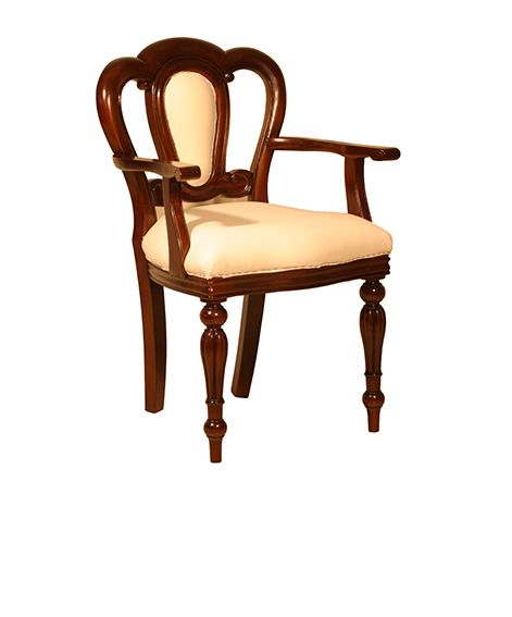 DURHAM CARVER  WITH PADDED BACK