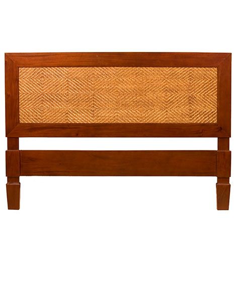 COSTA HEADBOARD RATTAN QUEEN