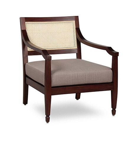 CASA RATTAN BACK ARMCHAIR