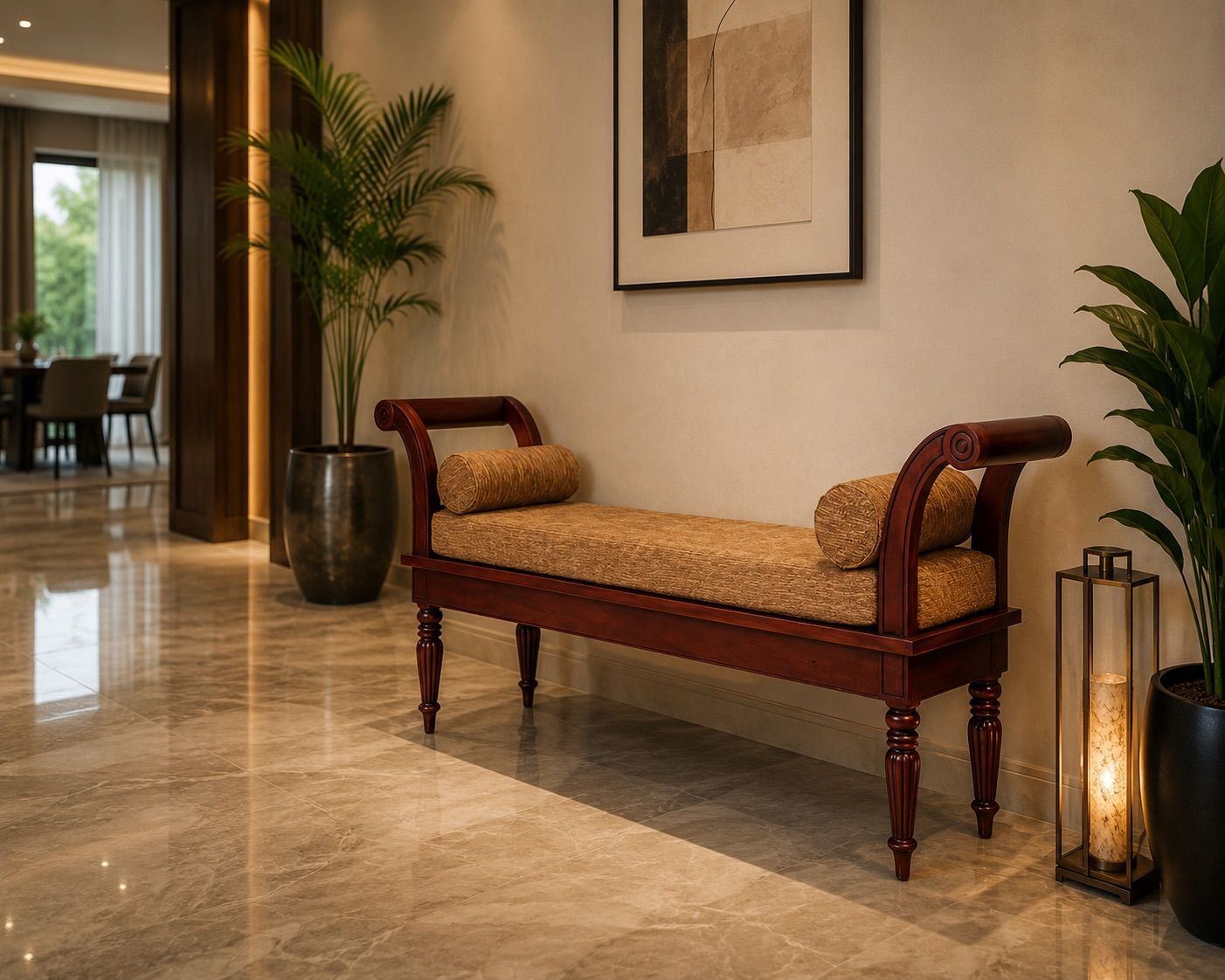 SCROLL SOFA LG