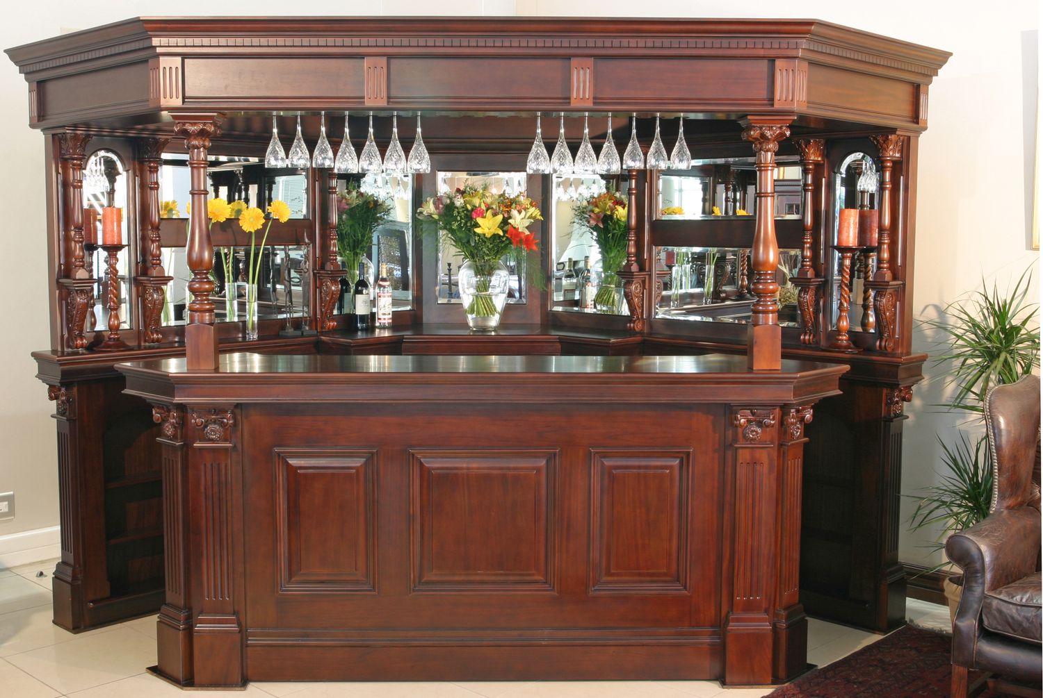VICTORIA CORNER CANOPY BAR
