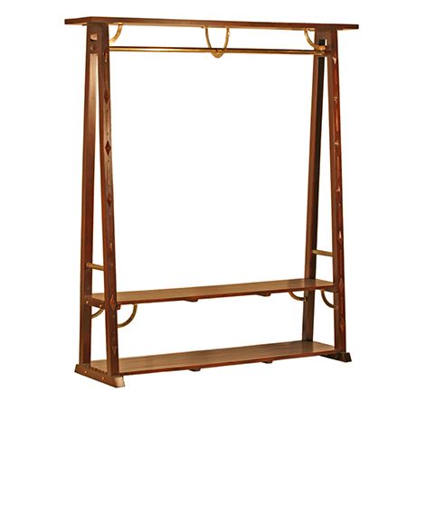 AGATHA LG RACK WITH BRASS