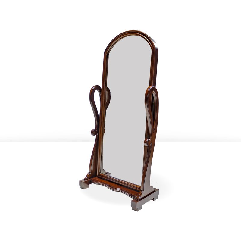 CHEVRON FLOOR STANDING MIRROR