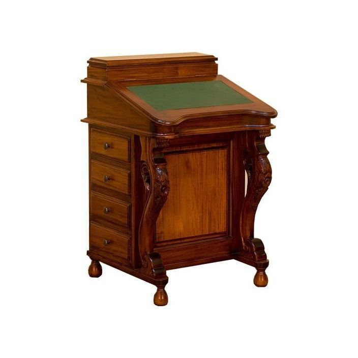 DAVENPORT LEATHER INLAY