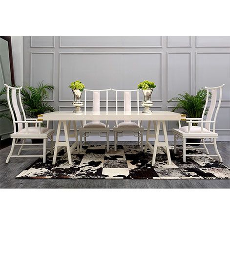 CHIBA ORIENTAL CHAIR - IMPORTED LEATHER