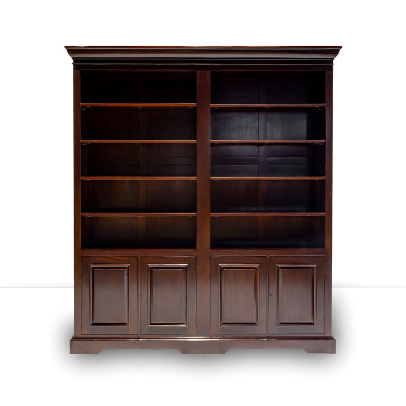 OPEN BOOKCASE DOUBLE