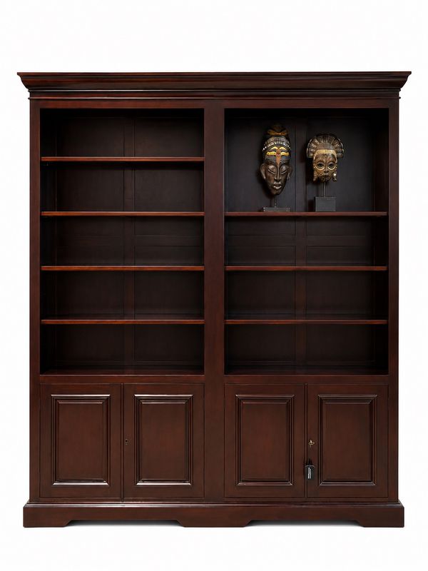 OPEN BOOKCASE DOUBLE