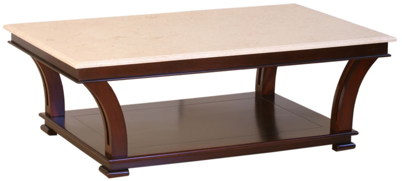 SENEGAL C/T RECTANGULAR 1.3m MARBLE TOP