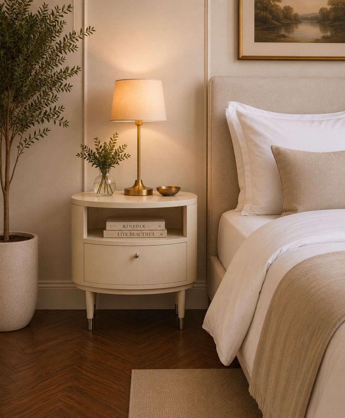 ELIPTICAL NIGHT STAND