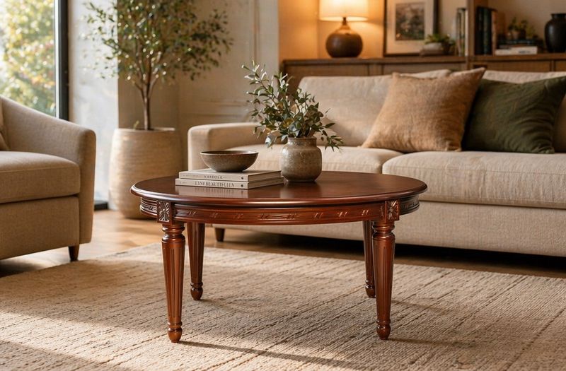 COFFEE TABLE STR LEG 90