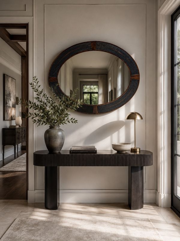 SENEGAL OVAL MIRROR
