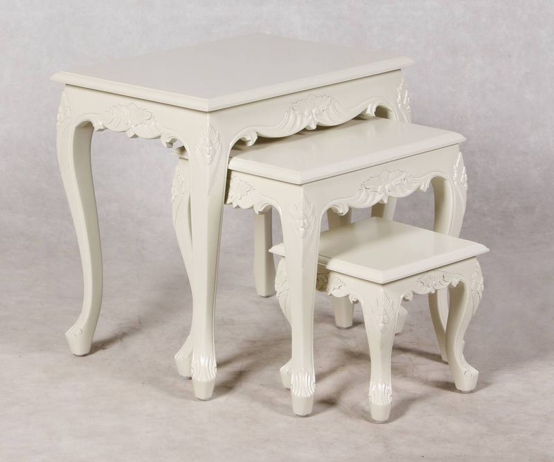 NEST OF TABLES CAB LEG