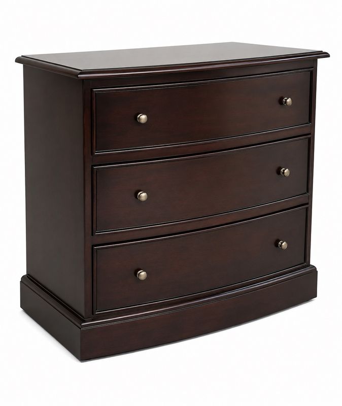 BEDSIDE 3DRW PLAIN PLINTH MODIF