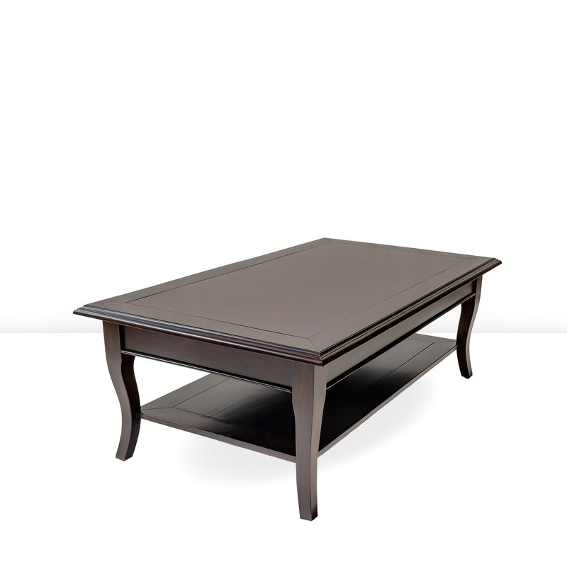 VALDIVIA COFFEE TABLE 1.3m SOLID WOODEN TOP