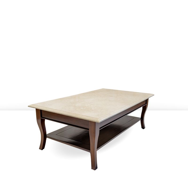 VALDIVIA COFFEE TABLE 1.3m MARBLE TOP
