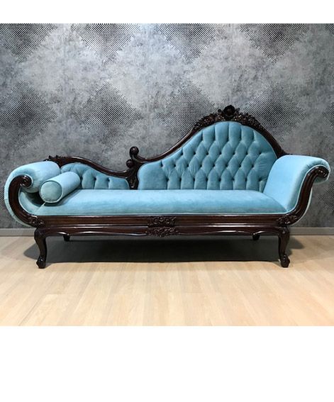 VICTORIAN CHAISE - TUFFED BACK