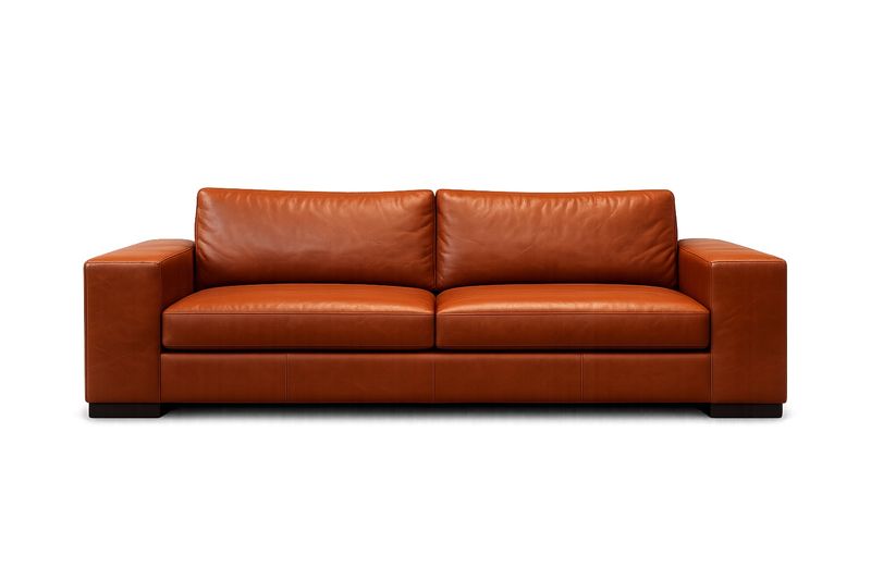 EVA COUCH 3 SEATER - LEATHER