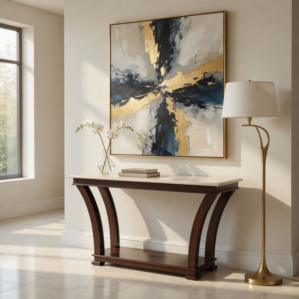 SENEGAL CONSOLE - MARBLE TOP 127