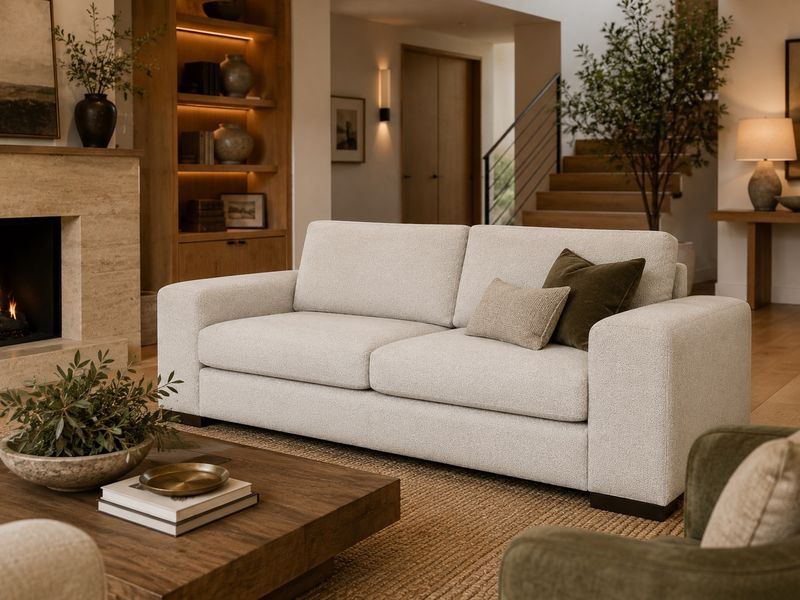 EVA COUCH 4 SEATER - FABRIC