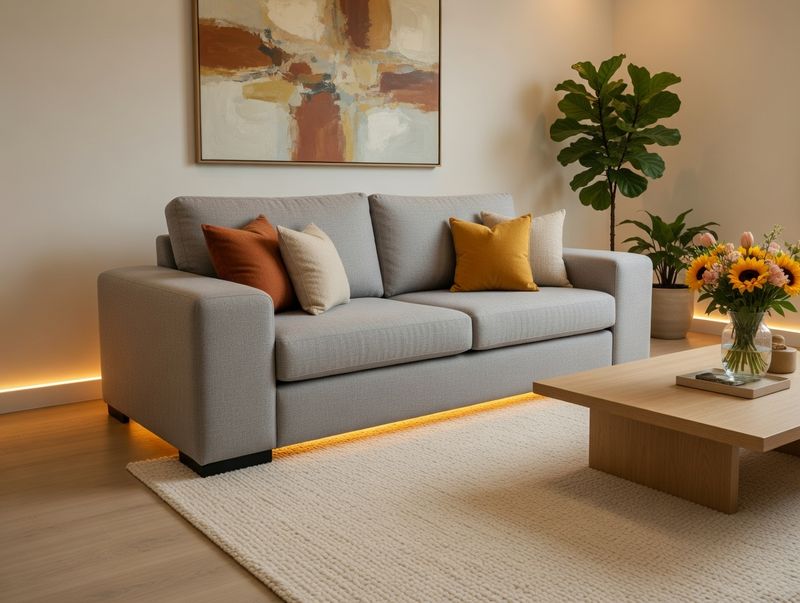 EVA COUCH 2 SEATER - FABRIC