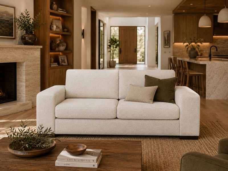 EVA COUCH 2 SEATER - FABRIC