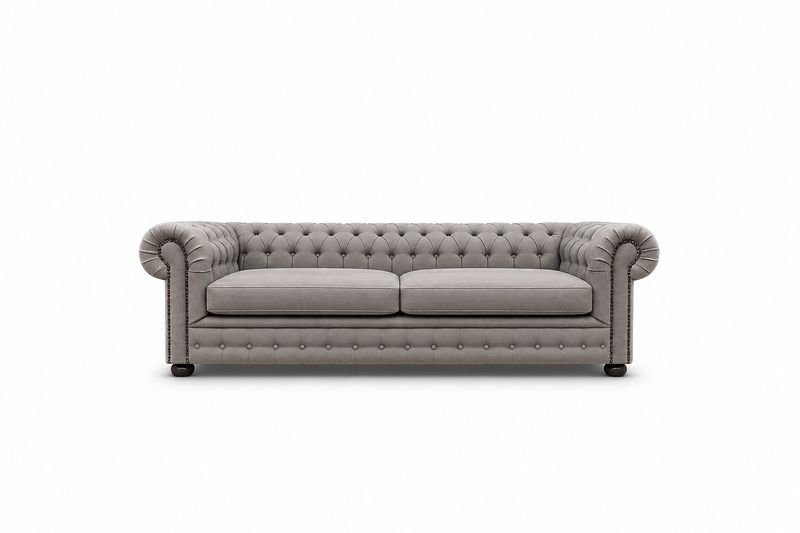 CHESTERFIELD 3 SEATER - FABRIC