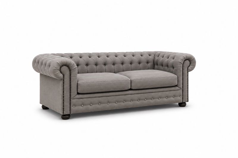 CHESTERFIELD 3 SEATER - FABRIC