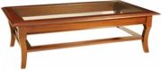 VALDIVIA C/T 1.3m - GLASS ON BOTTOM SHELF