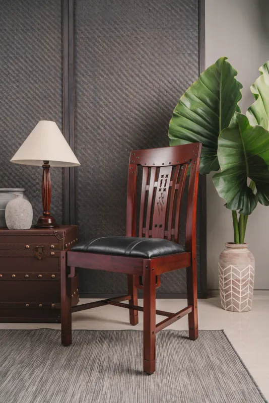 PASADENA CHAIR - IMPORTED LEATHER