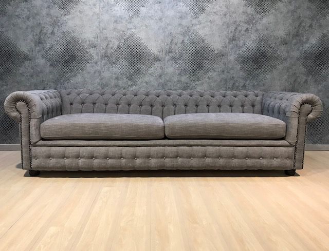 CHESTERFIELD 4 SEATER - FABRIC