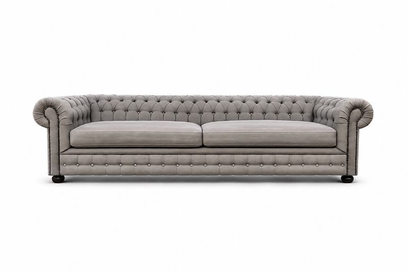 CHESTERFIELD 4 SEATER - FABRIC
