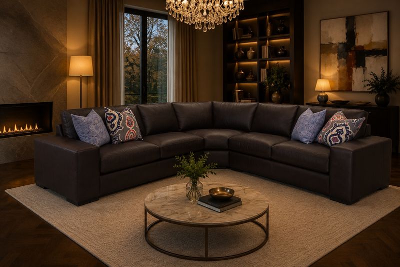 EVA CORNER SUITE - CURVED BACK