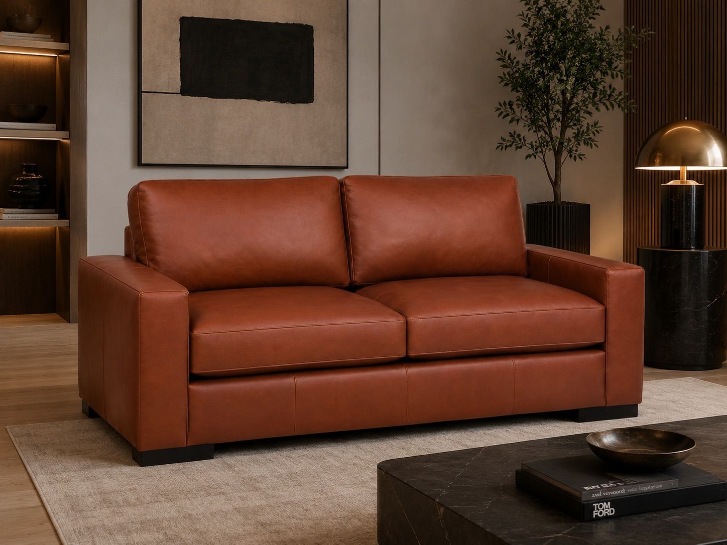 SOHO 2 SEATER - LEATHER