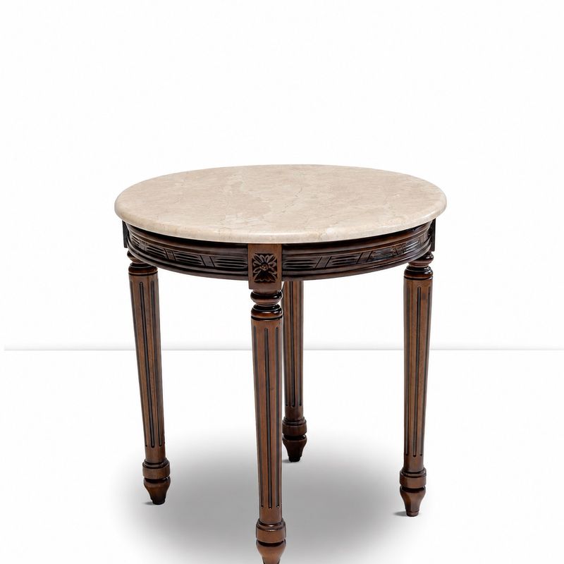 COFFEE TBL STR LEG MARBLE 50
