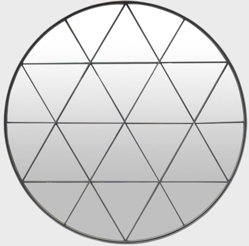 TRIGON ROUND MIRROR 80cm
